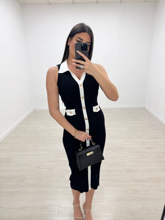 VESTIDO MARIANA NEGRO