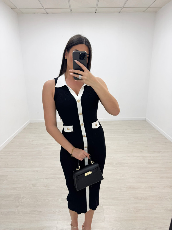 VESTIDO MARIANA NEGRO