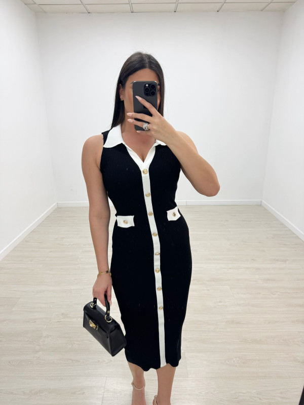 VESTIDO MARIANA NEGRO