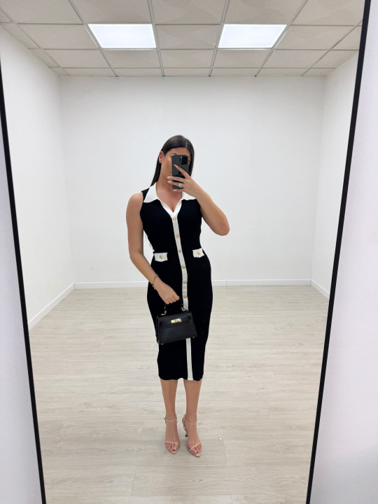 VESTIDO MARIANA NEGRO