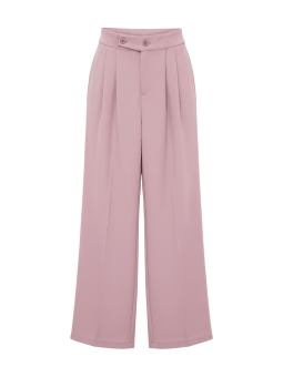 PANTALÓN DE VESTIR DOBLE BOTÓN - ROSA