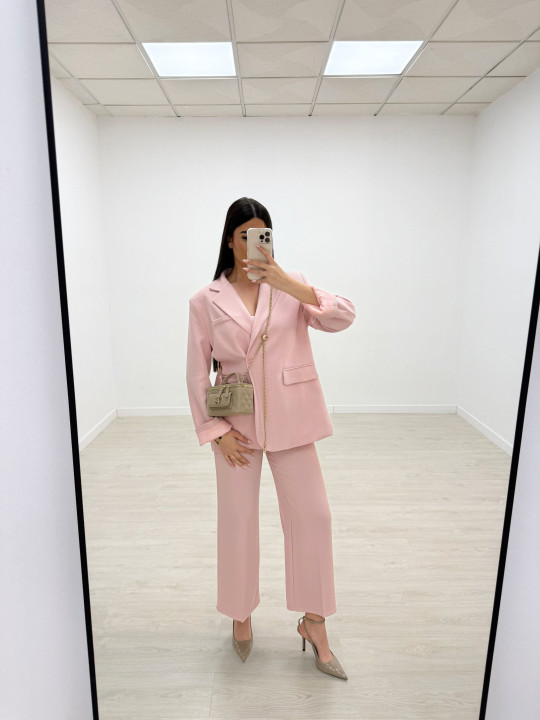 BLAZER OVER PREMIUM - ROSA