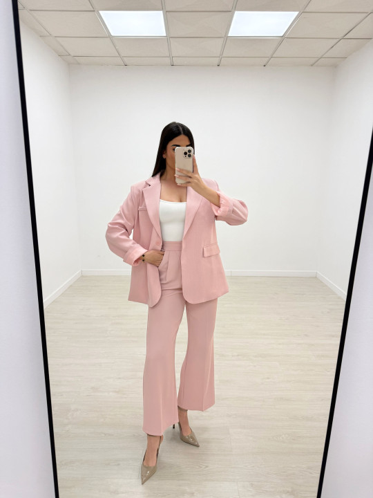 BLAZER OVER PREMIUM - ROSA
