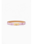 CINTURÓN HERMS (PIEL 100%) - ROSA