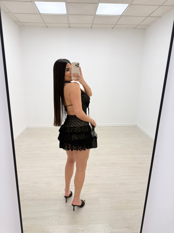 VESTIDO LISBETH - NEGRO