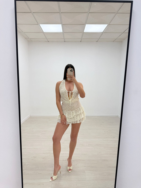 VESTIDO LISBETH - BEIGE