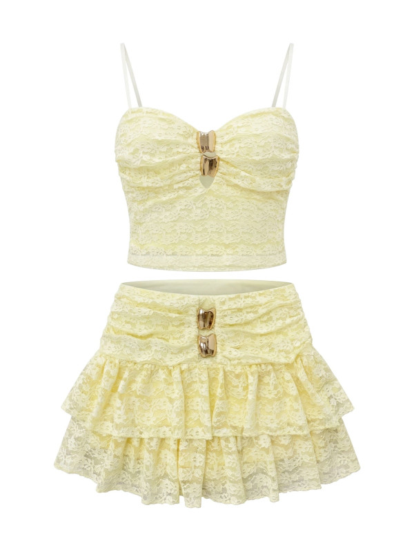 CONJUNTO GIORGIA - AMARILLO BUTTER
