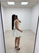 VESTIDO CUERDAS EXCLUSIVO - BLANCO