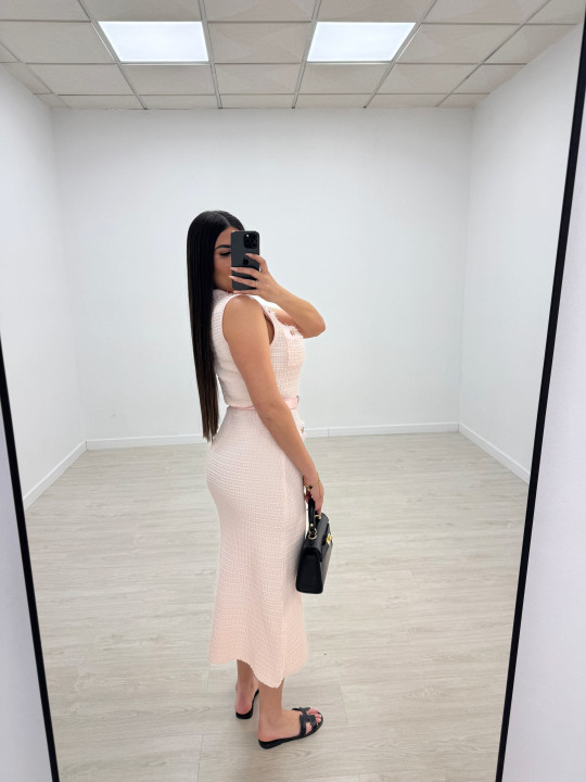 VESTIDO SANDRO EXCLUSIVO - ROSA