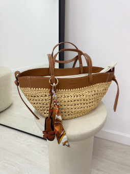 LLAVERO PALA H - MATERIAL (PIEL 100%)