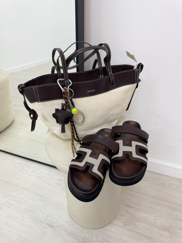 BOLSO POLENE - MARRÓN