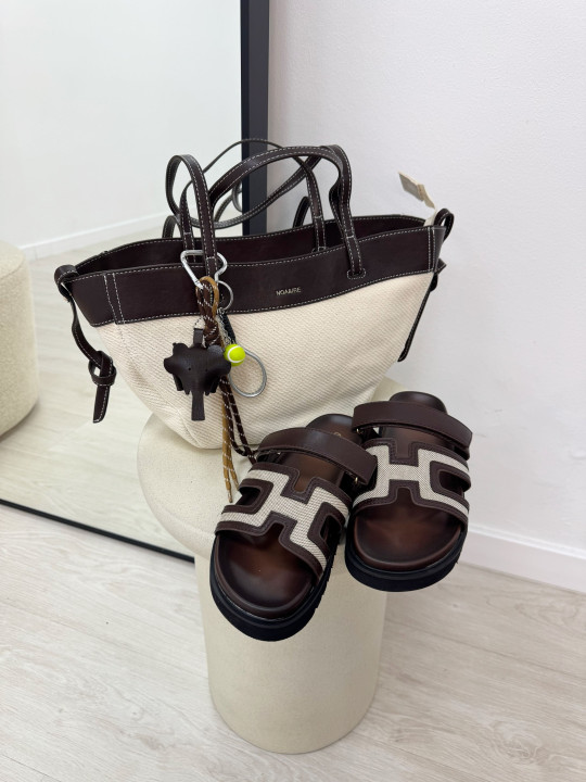 BOLSO POLENE - MARRÓN