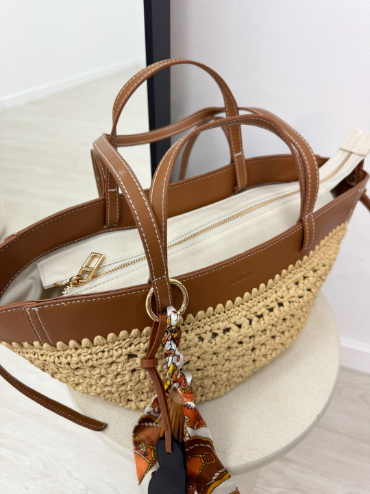 BOLSO POLENE PREMIUM - MATERIAL (PIEL 100%)