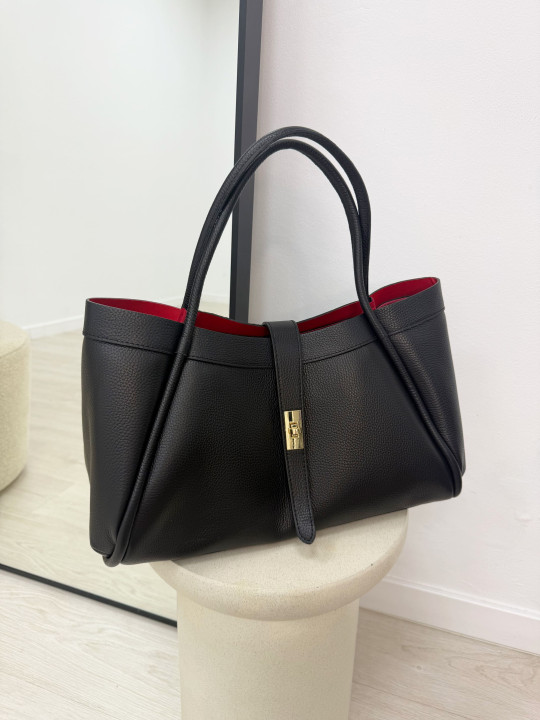 BOLSO HIGHT EXCLUSIVO (PIEL 100%) - NEGRO