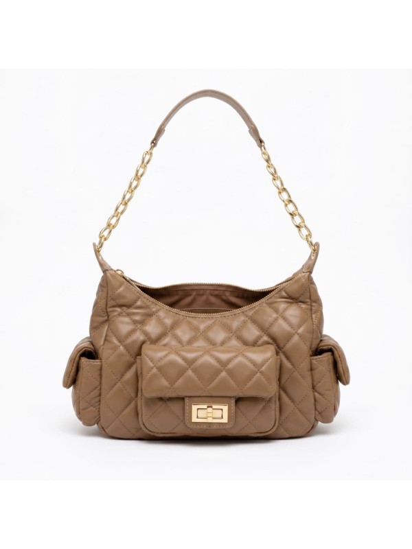 BOLSO CHANL - CAMEL