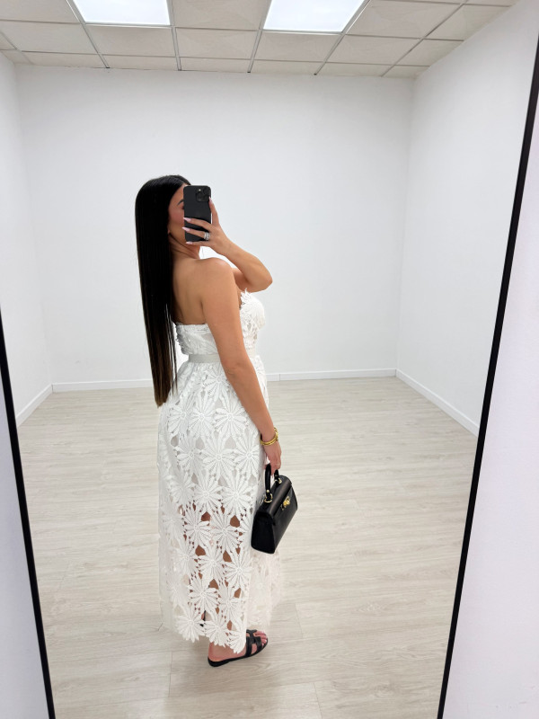 VESTIDO LINDA - BLANCO