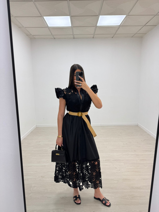 VESTIDO ALICE - NEGRO