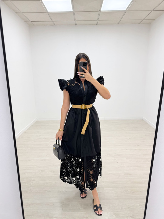VESTIDO ALICE - NEGRO