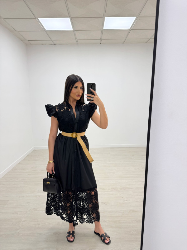 VESTIDO ALICE - NEGRO