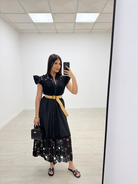 VESTIDO ALICE - NEGRO