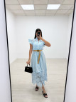 VESTIDO ALICE - CELESTE
