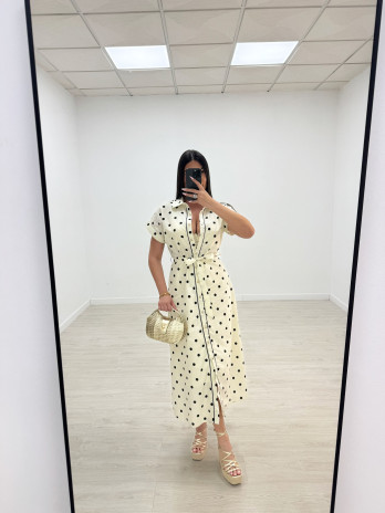 VESTIDO MIDI LUNARES