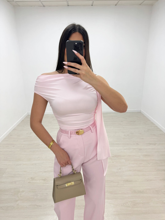 TOP ROSA DETALLE + LAZADA