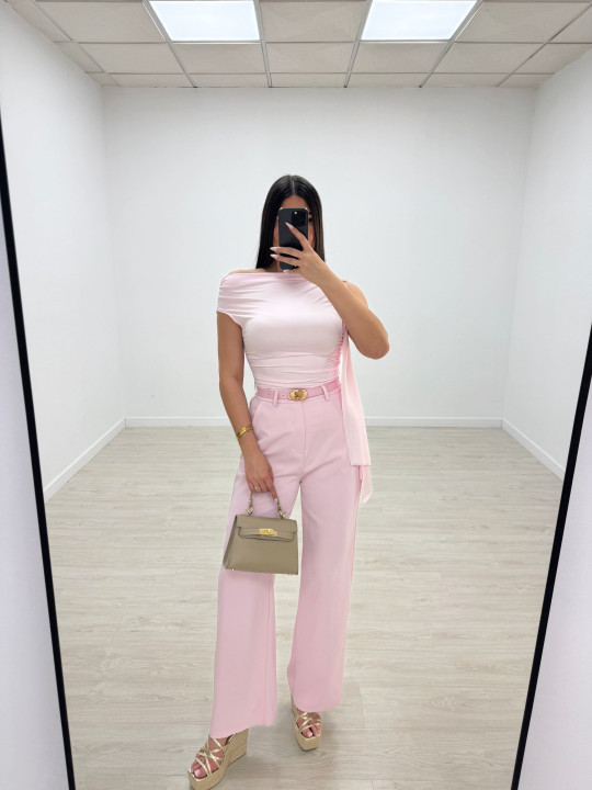 TOP ROSA DETALLE + LAZADA