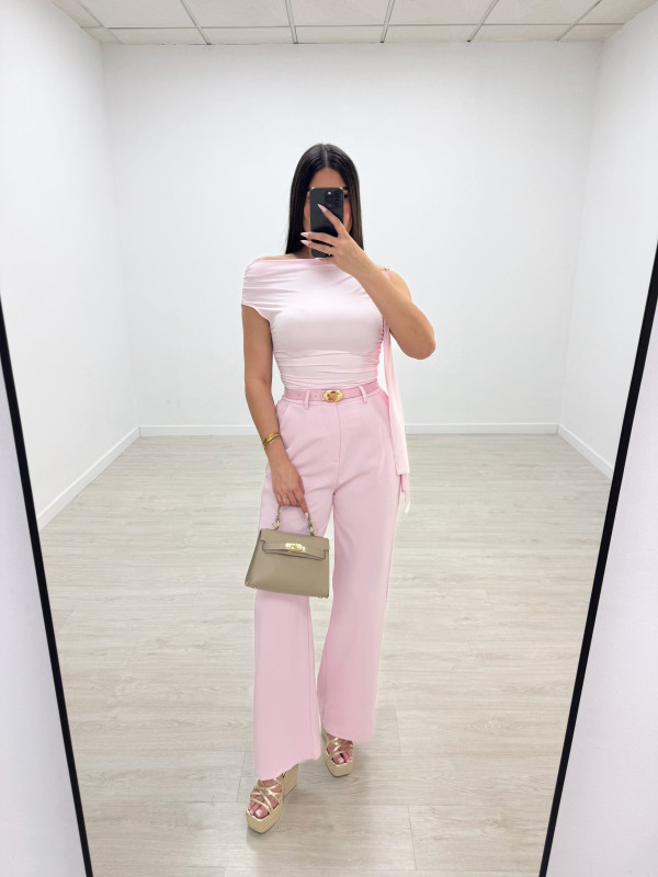 TOP ROSA DETALLE + LAZADA