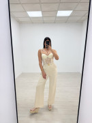 BODY ENCAJE - BEIGE