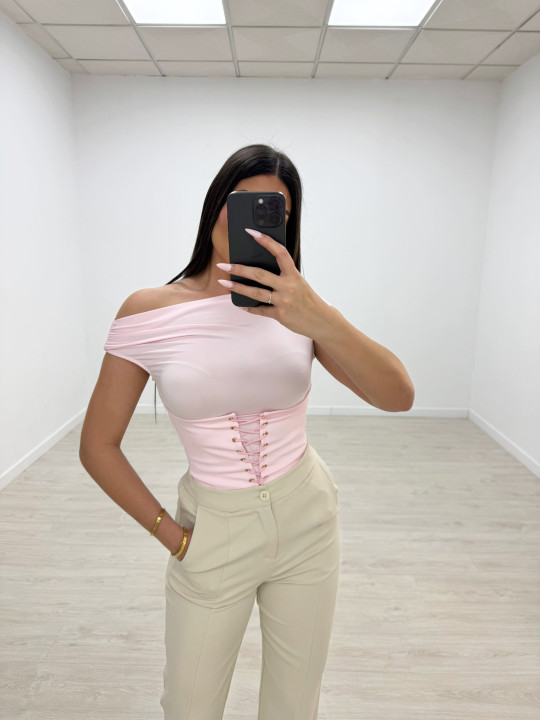CAMISETA CORSÉ - ROSA