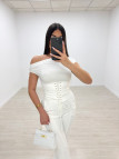 CAMISETA CORSÉ - BLANCA