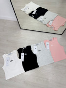 TOP A - ALGODÓN ROSA