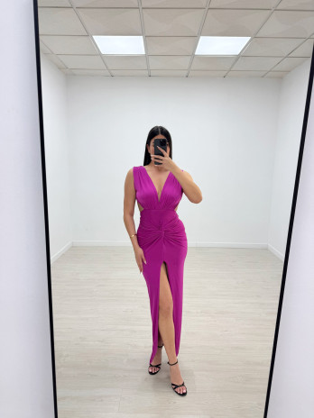 VESTIDO NATALI - BUGANVILLA