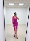 VESTIDO NATALI - BUGANVILLA