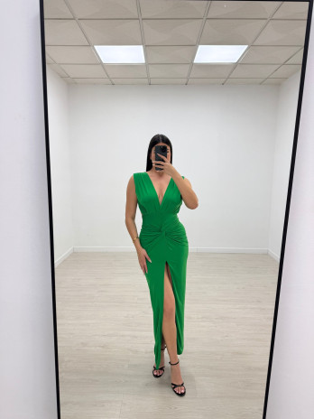 VESTIDO NATALI - VERDE