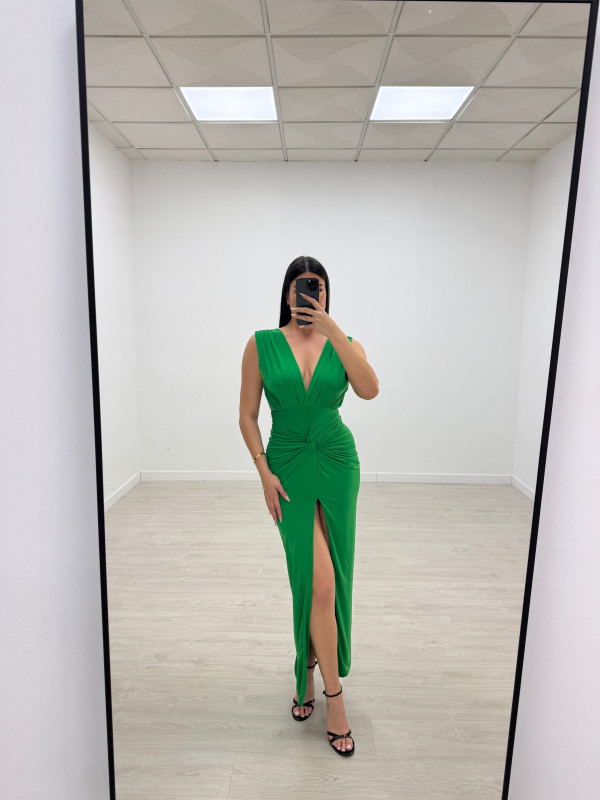 VESTIDO NATALI - VERDE