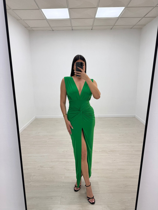 VESTIDO NATALI - VERDE