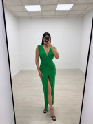 VESTIDO NATALI - VERDE