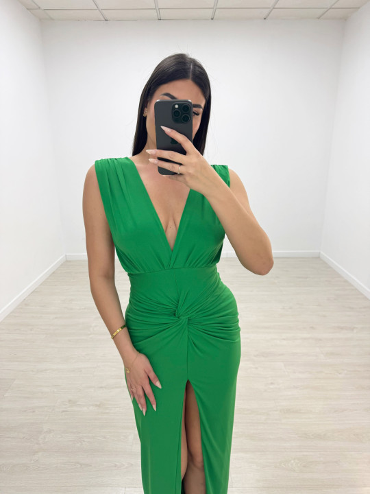 VESTIDO NATALI - VERDE