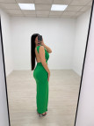 VESTIDO NATALI - VERDE