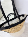 BOLSO POLENE PREMIUM - NEGRO (PIEL 100%)