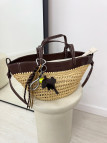 BOLSO POLENE PREMIUM - MARRÓN (PIEL 100%)