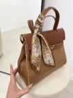 BOLSO KELLY RAFIA EXCLUSIVO - MATERIAL (PIEL 100%)