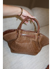 BOLSO DEMELLIER RAFIA - MARRÓN