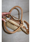 BOLSO DEMELLIER RAFIA - BEIGE
