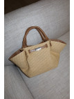 BOLSO DEMELLIER RAFIA - BEIGE
