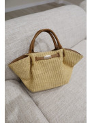 BOLSO DEMELLIER RAFIA - BEIGE