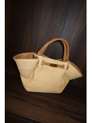 BOLSO DEMELLIER RAFIA - BEIGE
