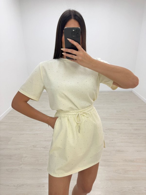 CONJUNTO COMFORT BRILLO EXCLUSIVO - BEIGE
